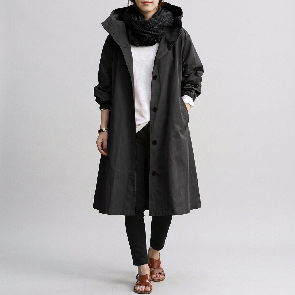 Damen-Regenjacke – Modische Regenbekleidung für verregnete Tage