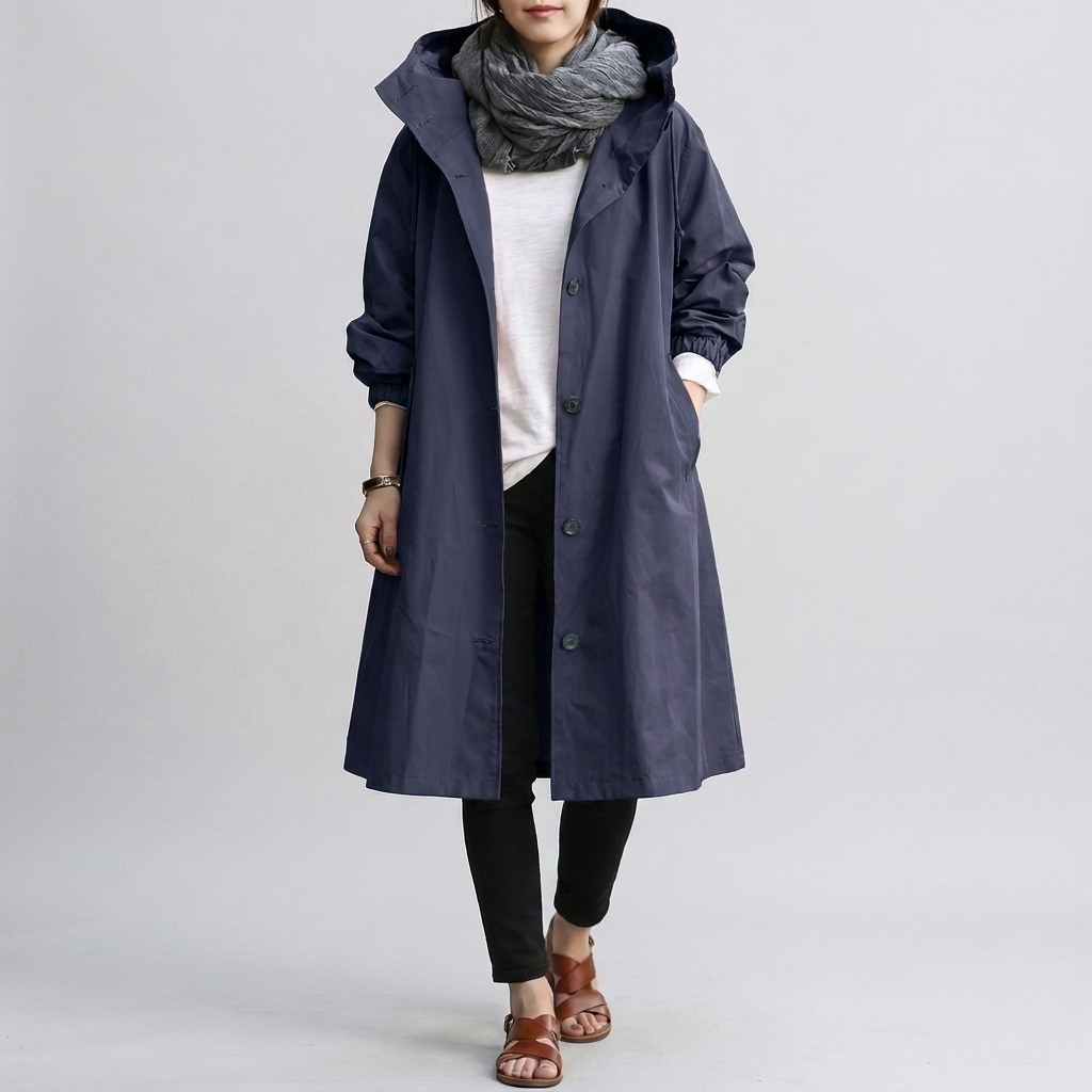 Damen-Regenjacke – Modische Regenbekleidung für verregnete Tage