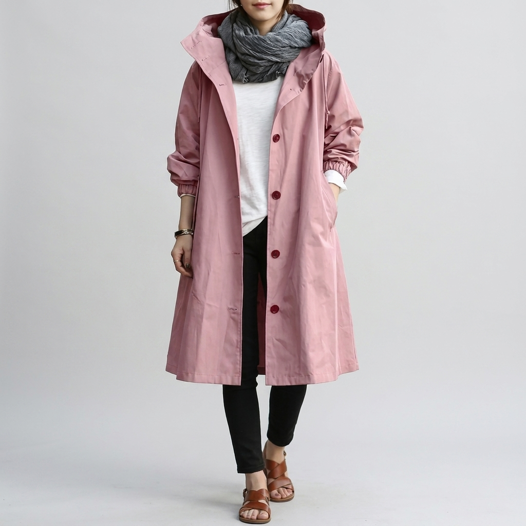 Damen-Regenjacke – Modische Regenbekleidung für verregnete Tage