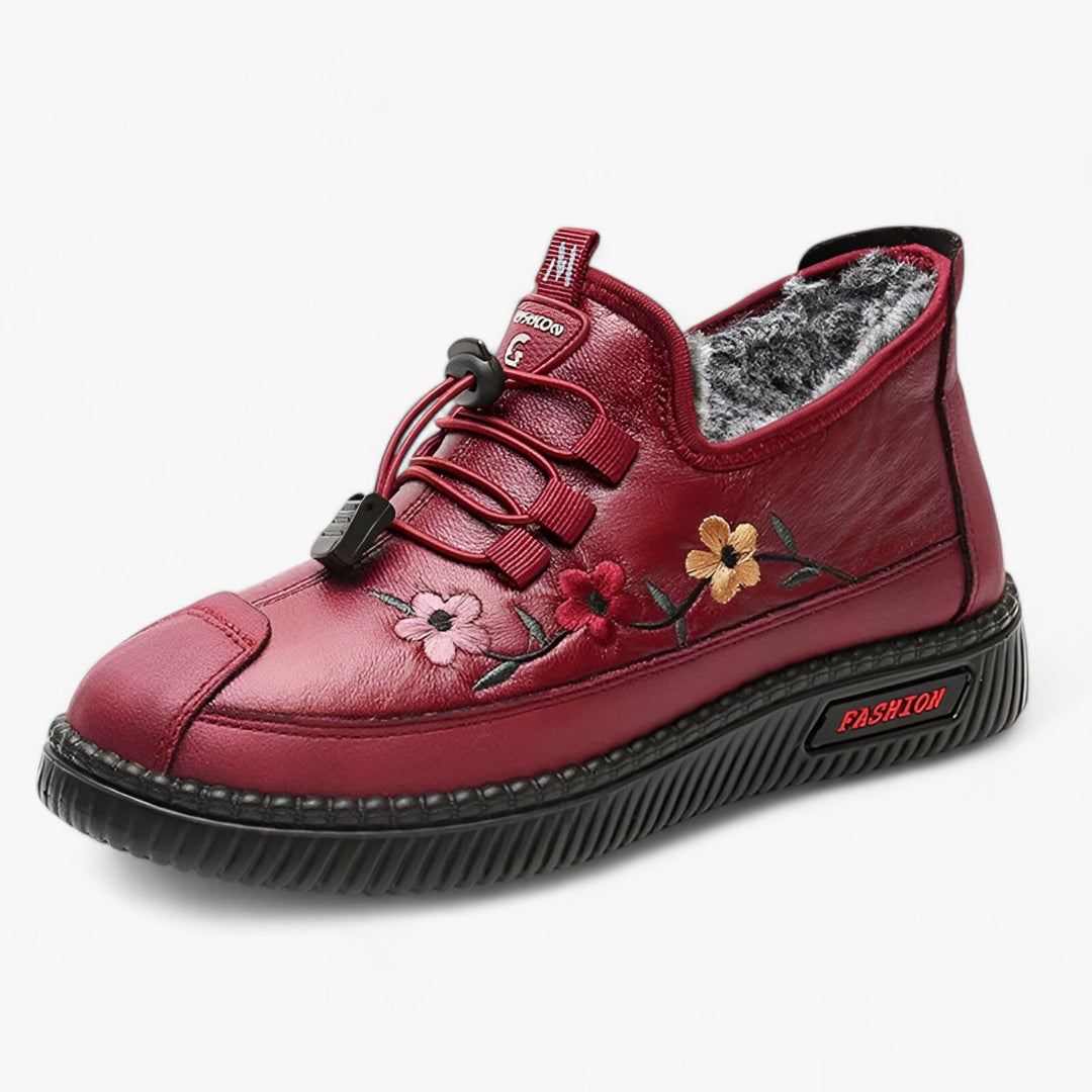 Damen-Schuhe mit Blumenmuster