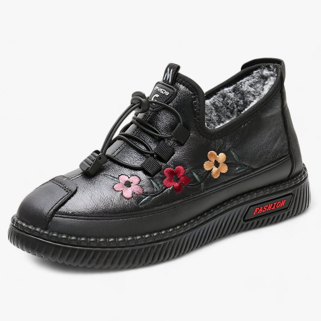 Damen-Schuhe mit Blumenmuster