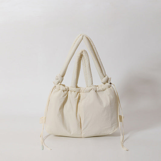 Damen-Schultertasche – große Alltagstasche mit Komfortgriffen