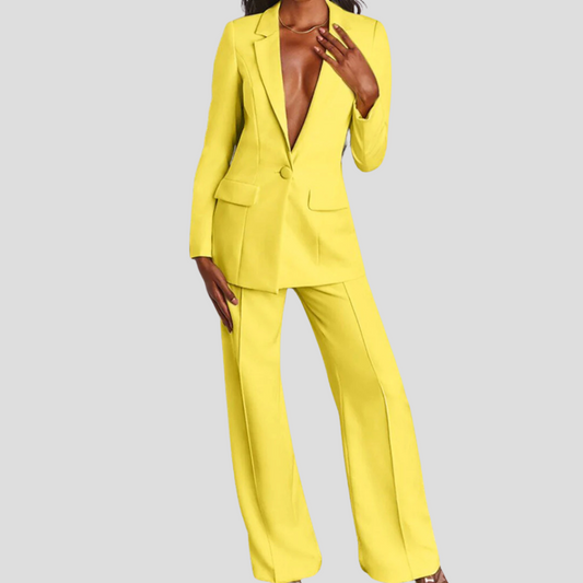 Damen-Set aus Blazer und Hose