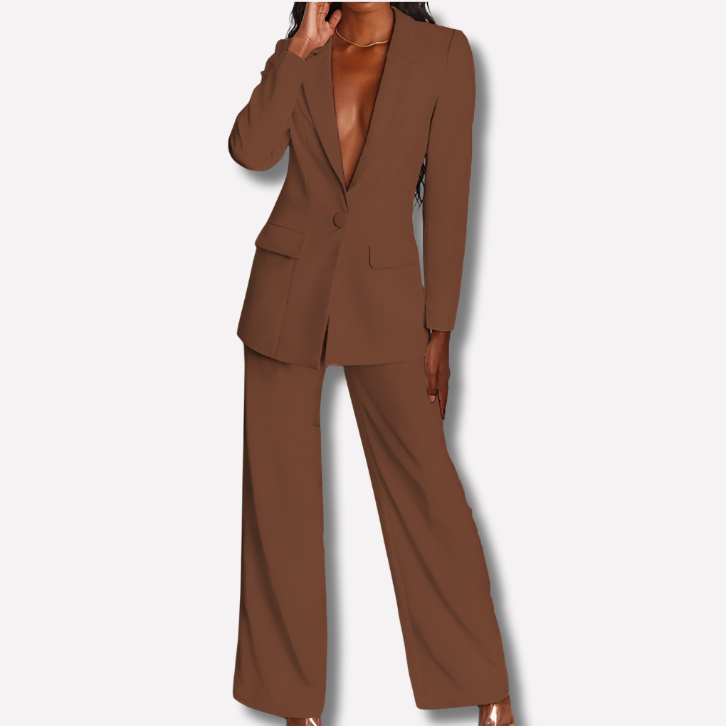 Damen-Set aus Blazer und Hose