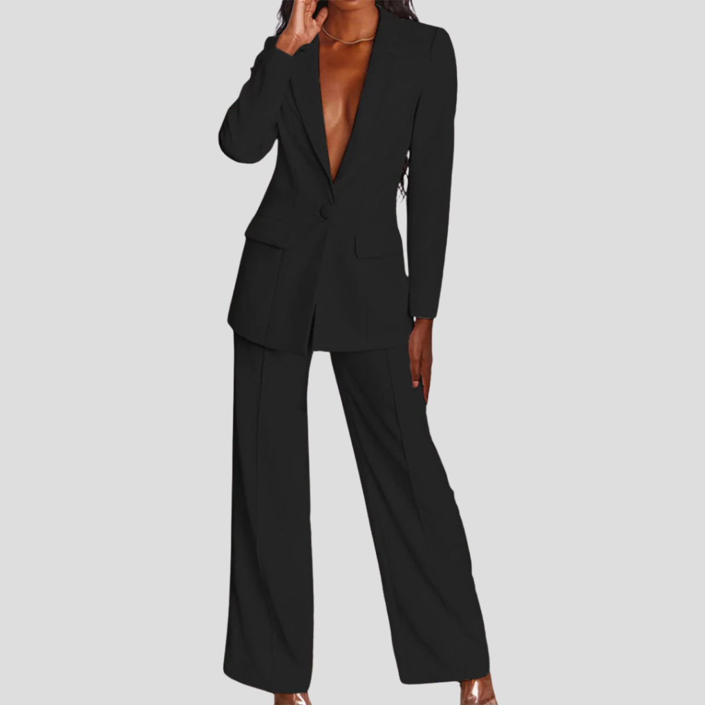 Damen-Set aus Blazer und Hose