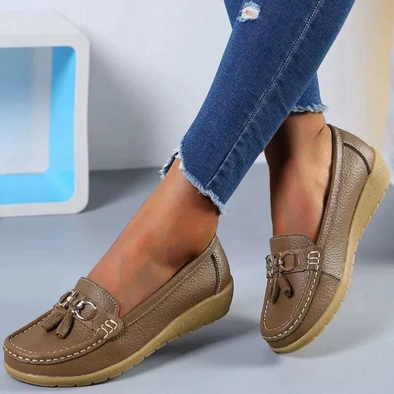 Damen-Slip-On-Loafer