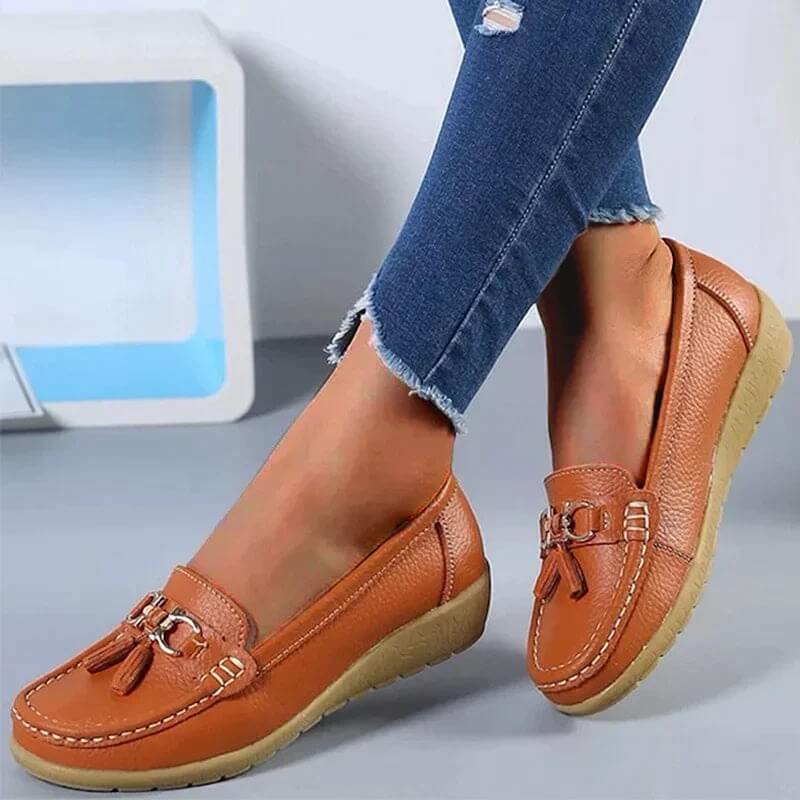 Damen-Slip-On-Loafer