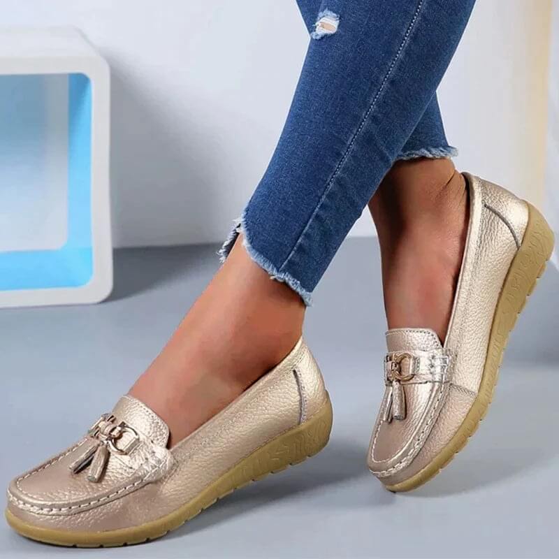 Damen-Slip-On-Loafer