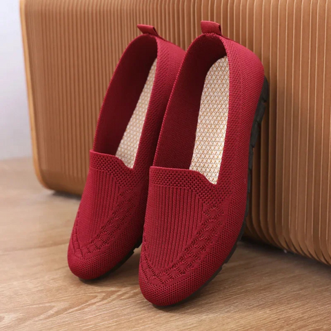 Damen-Slipper aus Strick