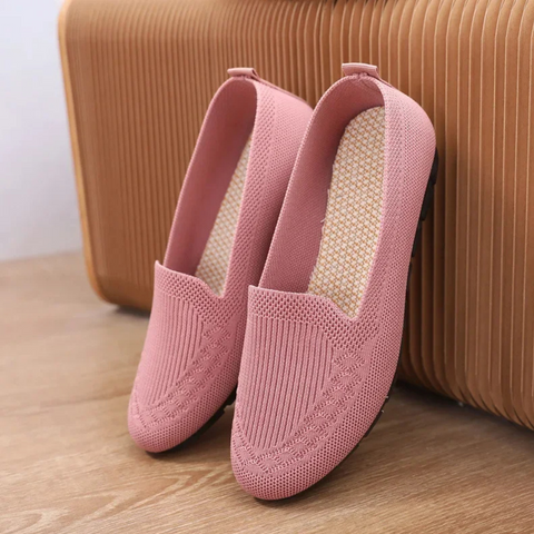 Damen-Slipper aus Strick