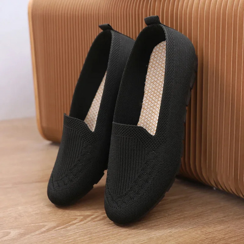 Damen-Slipper aus Strick