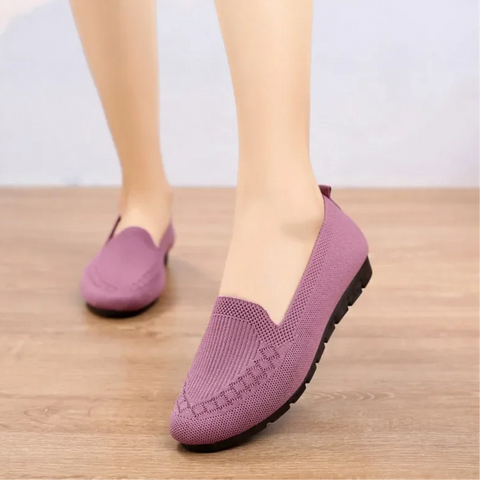 Damen-Slipper aus Strick