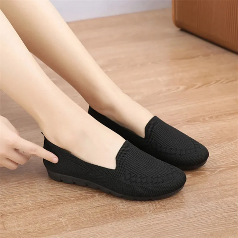 Damen-Slipper aus Strick