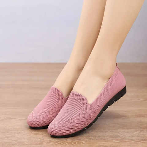 Damen-Slipper aus Strick