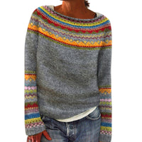 Damen-Strickpullover im Vintage-Stil