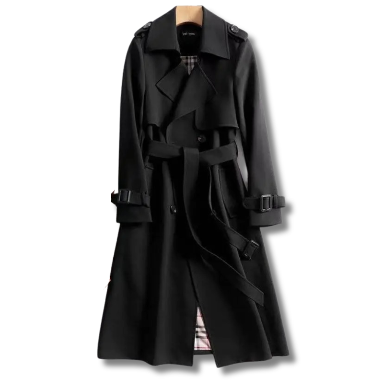 Damen-Trenchcoat mit Gürtel