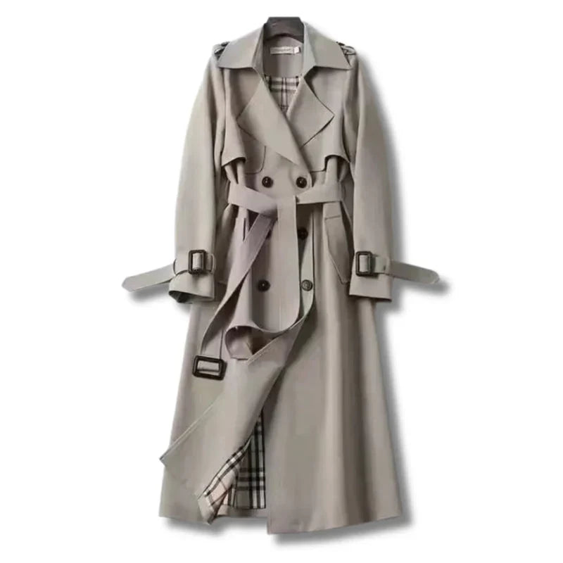 Damen-Trenchcoat mit Gürtel