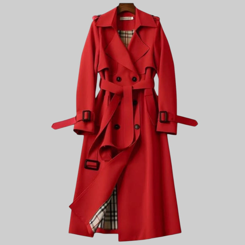 Damen-Trenchcoat mit Gürtel