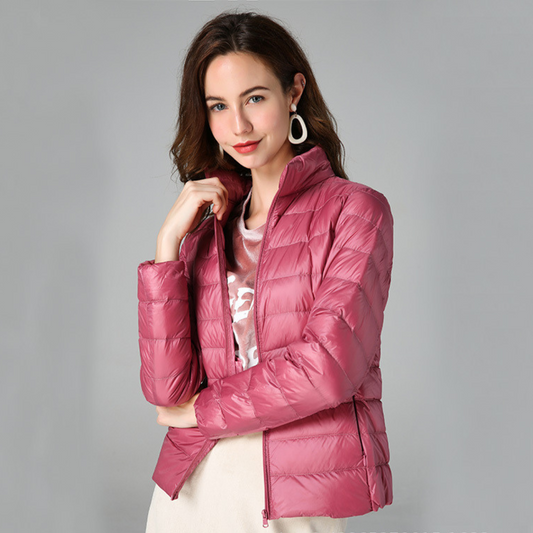 Damen-Ultra-Leichtjacke für Frühling, Herbst und Winter