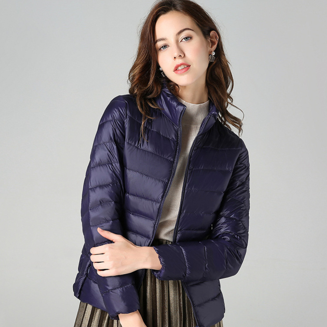 Damen-Ultra-Leichtjacke für Frühling, Herbst und Winter