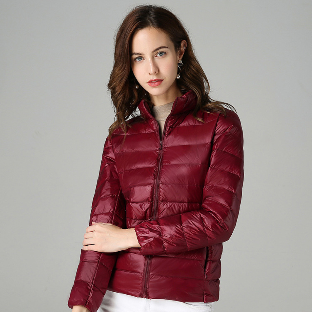Damen-Ultra-Leichtjacke für Frühling, Herbst und Winter