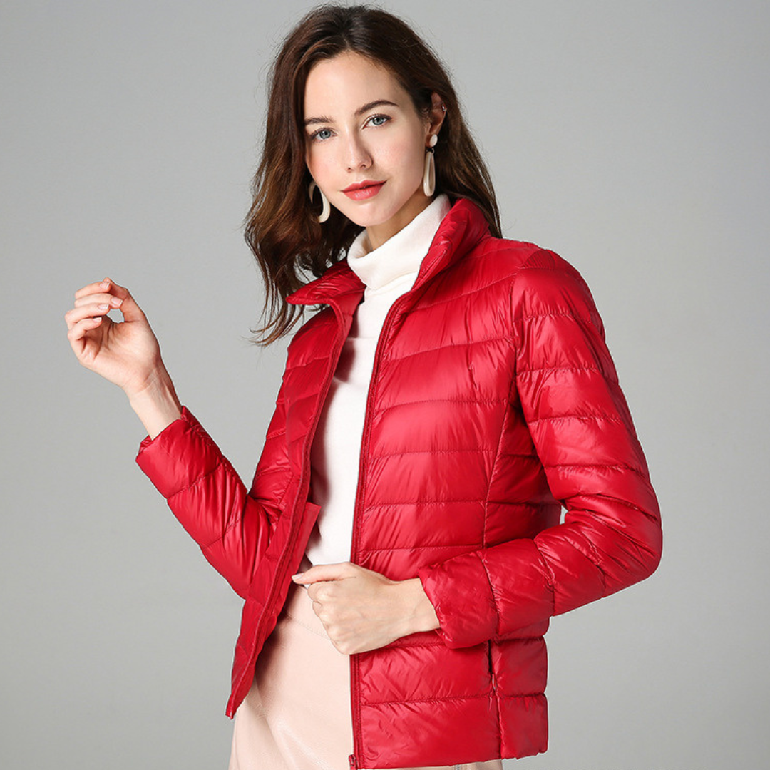 Damen-Ultra-Leichtjacke für Frühling, Herbst und Winter