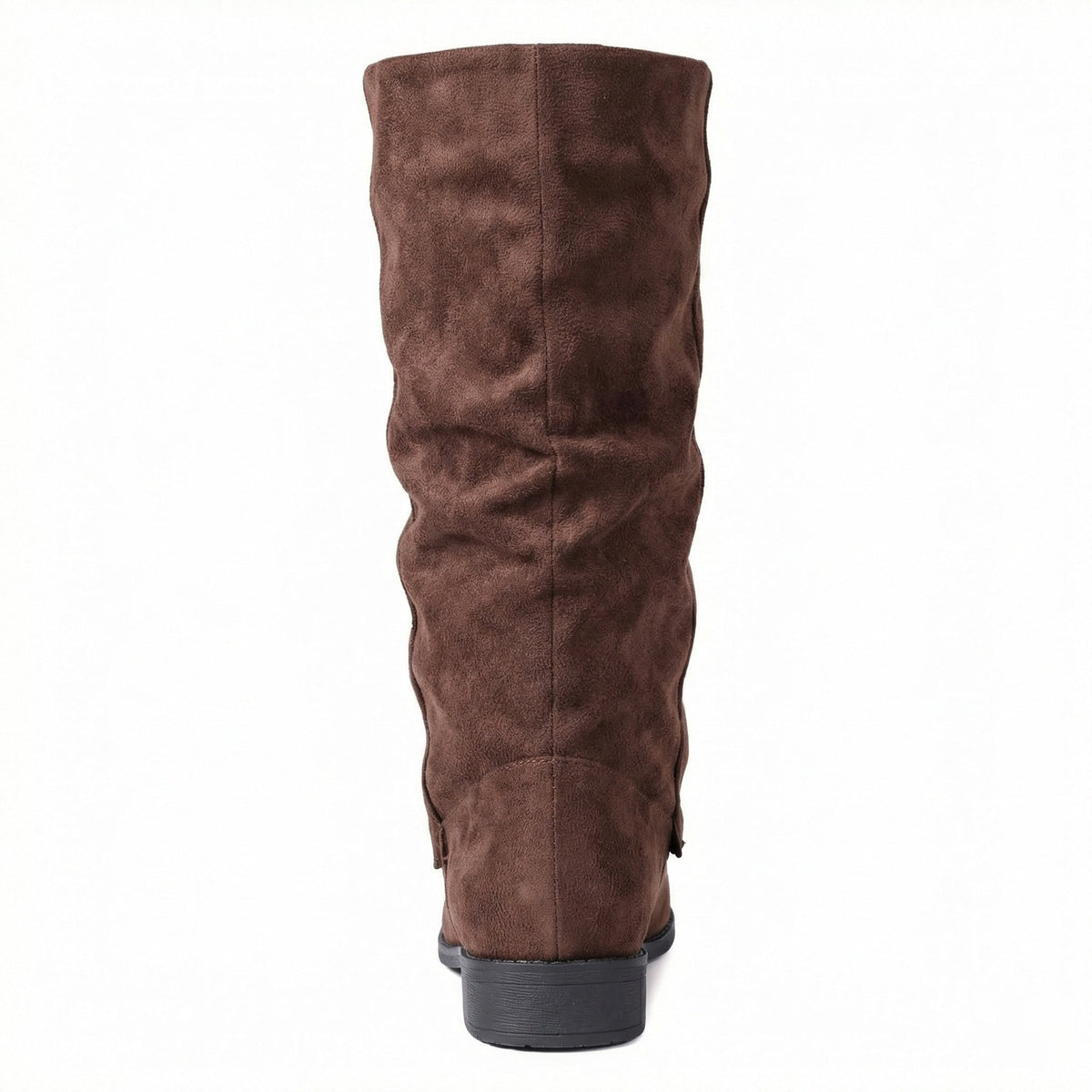 Damen-Winterstiefel aus weichem Wildleder