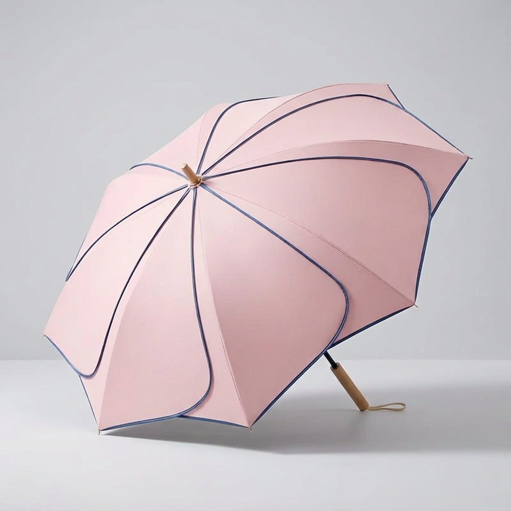 Damenregenschirm mit Blumenmotiv