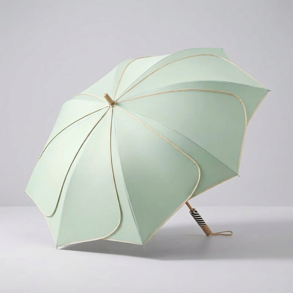 Damenregenschirm mit Blumenmotiv