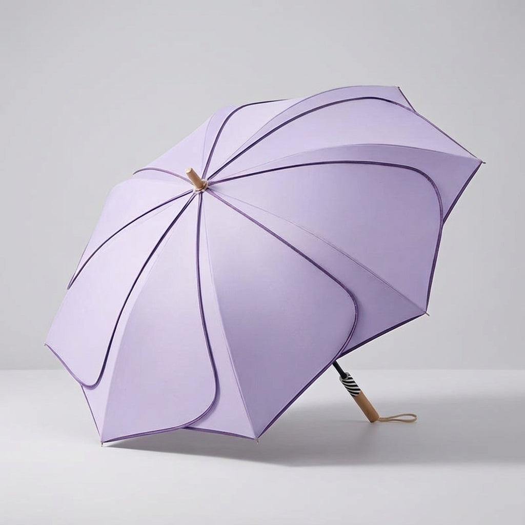 Damenregenschirm mit Blumenmotiv
