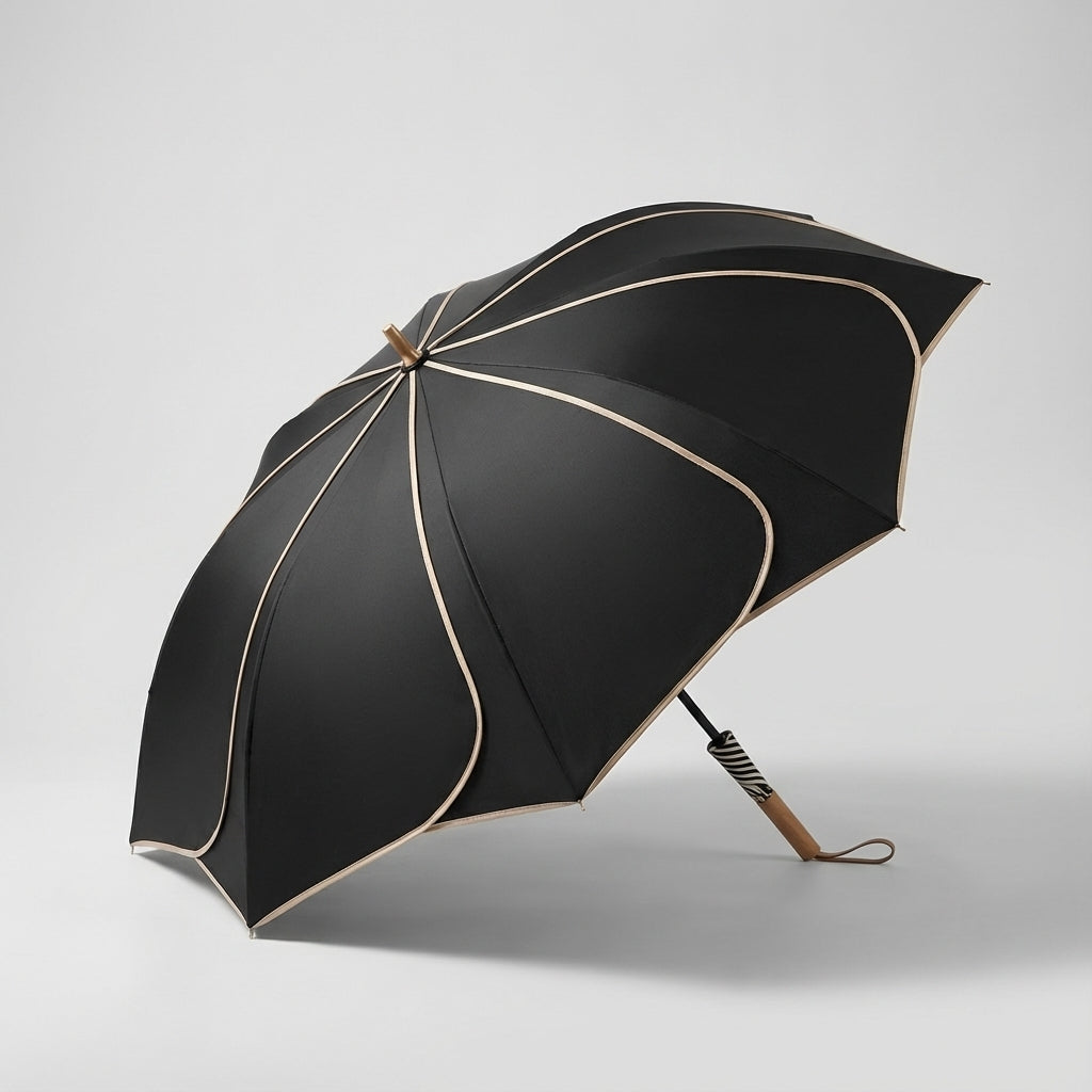 Damenregenschirm mit Blumenmotiv