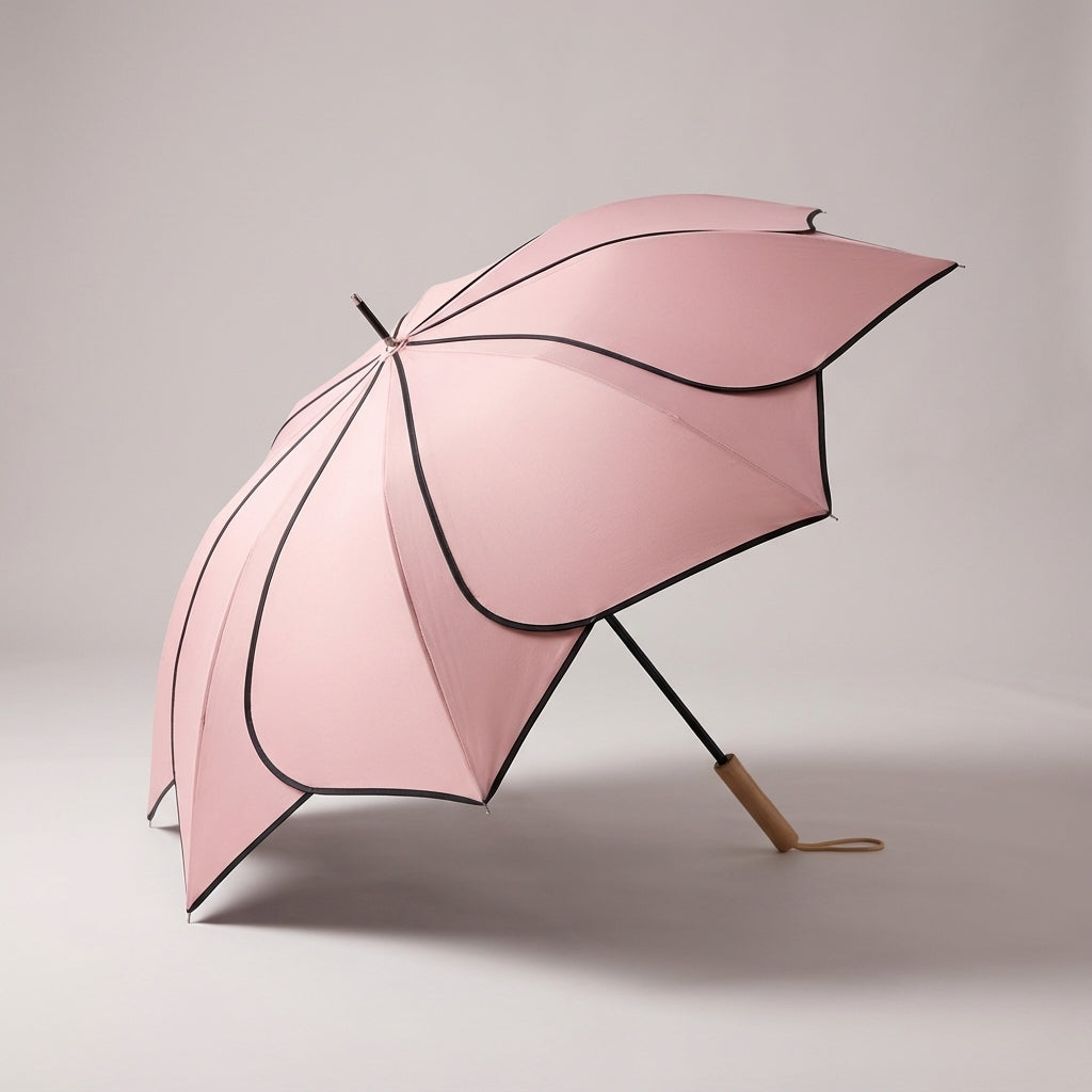Damenregenschirm mit Blumenmotiv