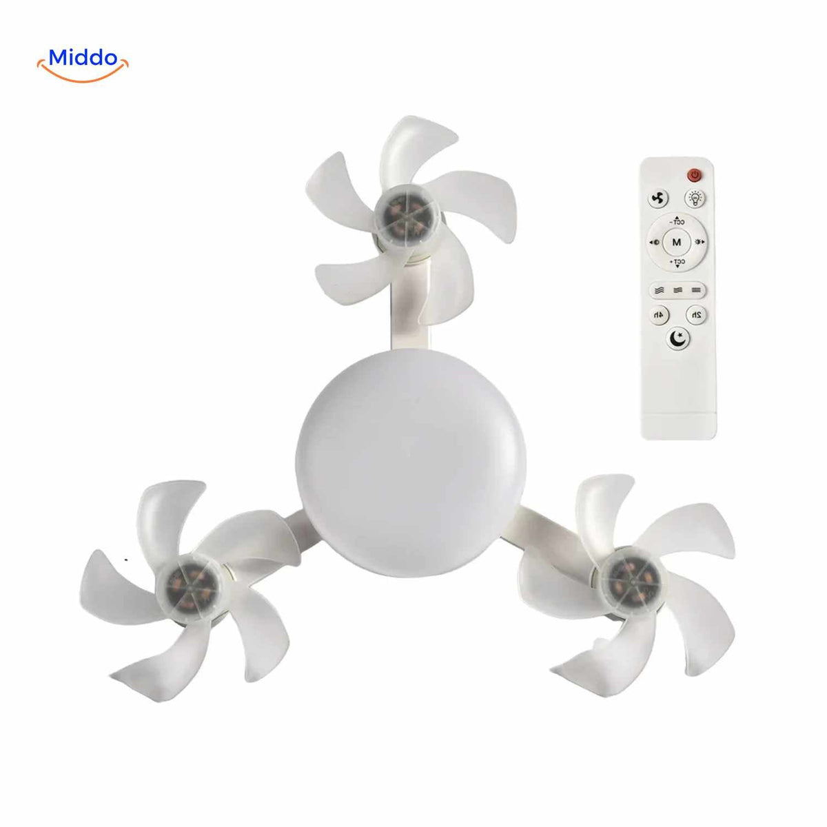 Deckenventilator mit Licht | LED, E27-Fassung & stilvolles Deckendesign