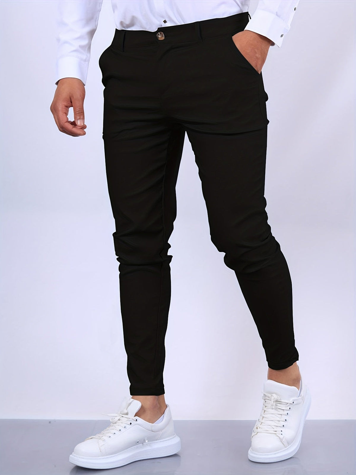 Dehnbare Skinny-Hose für Herren