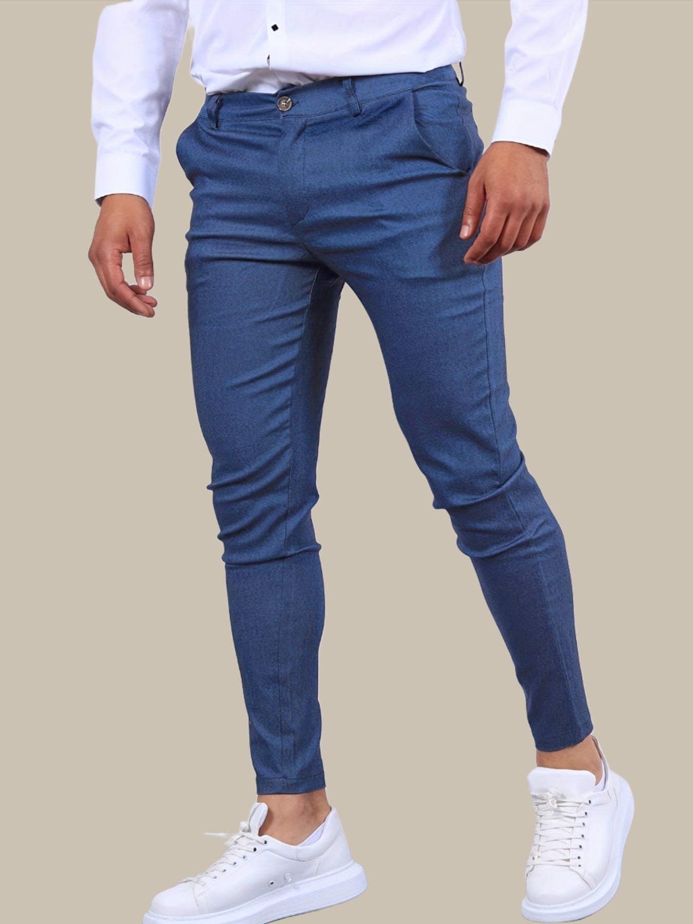 Dehnbare Skinny-Hose für Herren