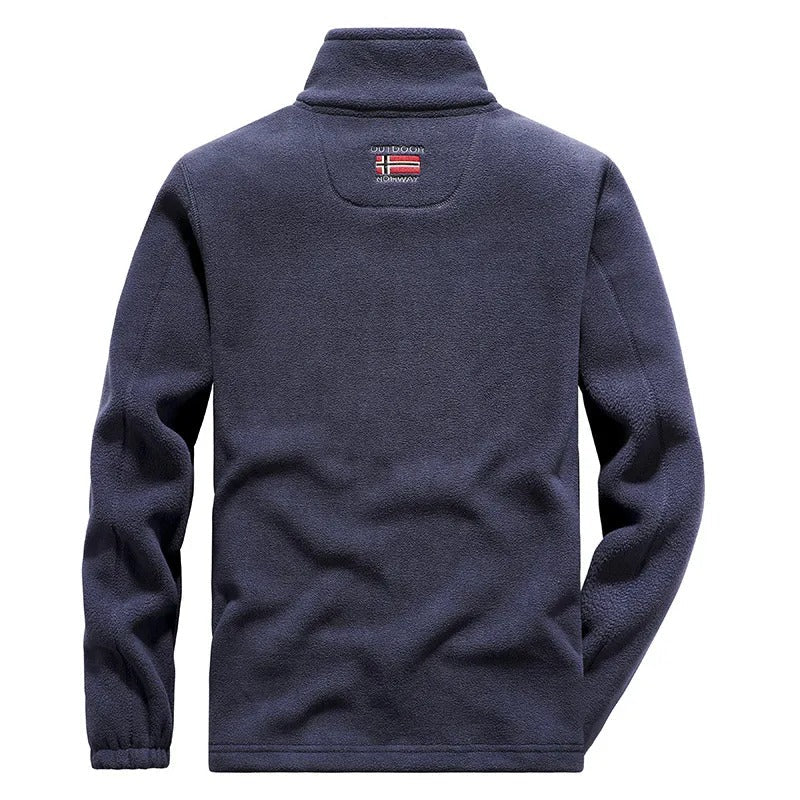 Dicke Polar-Fleecejacke für Herren – warm & robust
