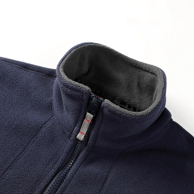 Dicke Polar-Fleecejacke für Herren – warm & robust