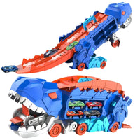 DinoRacer Spielset – Transformierbares Dinosaurier-Rennabenteuer