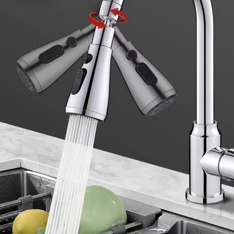 Drehbare Wasserhahn-Verlängerung aus Messing