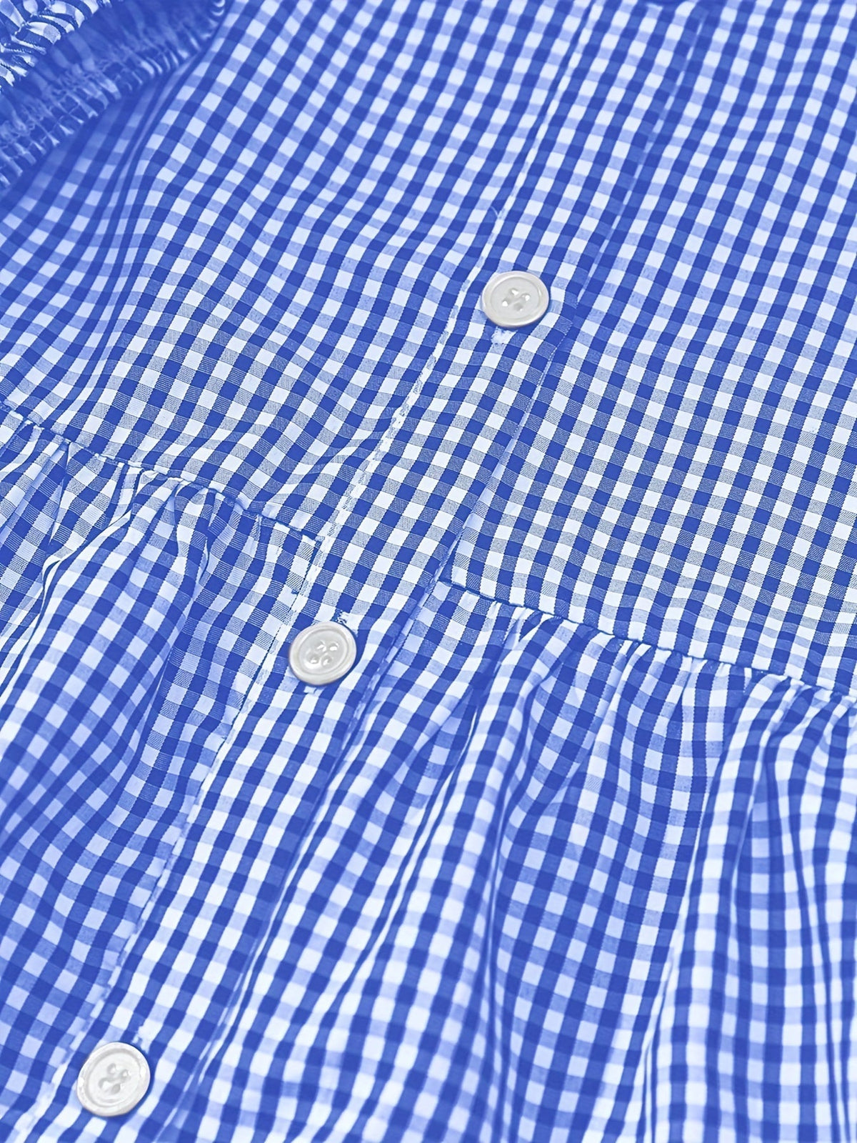 Durchgeknöpftes Damen-Minikleid für den Sommer