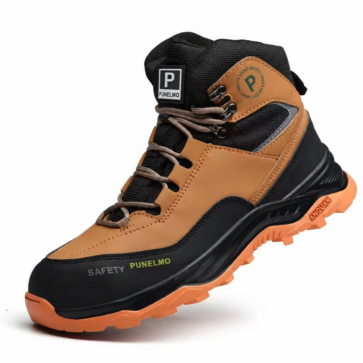 Durchtrittsichere, rutschfeste Sicherheitsstiefel