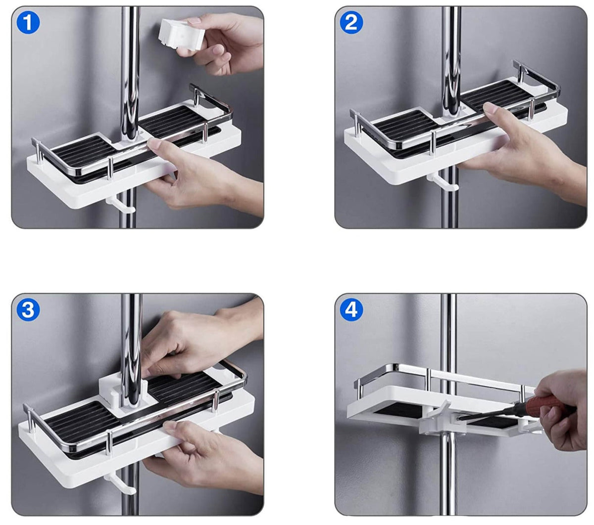 Duschablage-Organizer für das Badezimmer