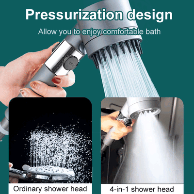 Duschkopf – PowerSpray – Erhöhter Druck – Spa-Erlebnis