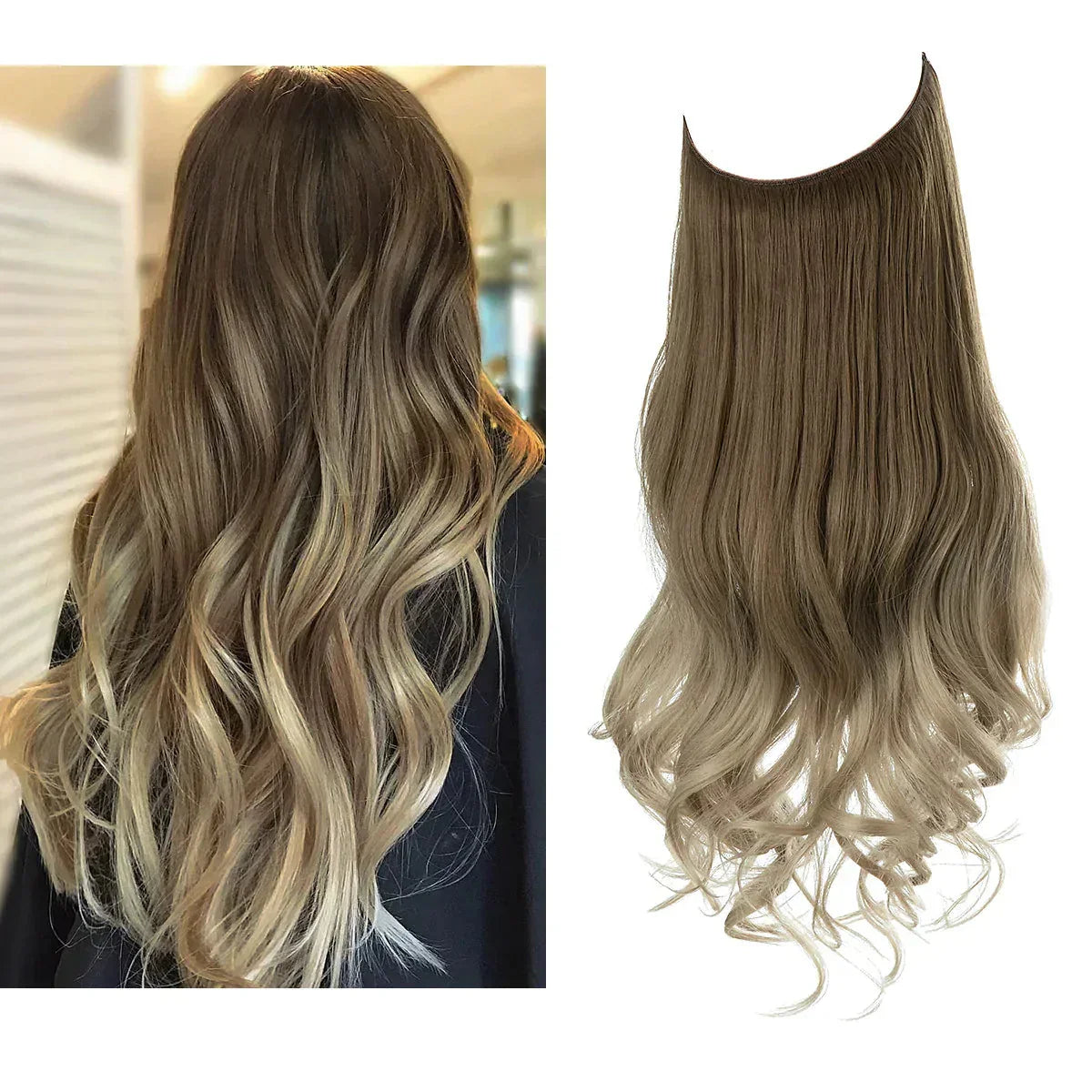 Echthaar-Extensions | 100% Remy-Qualität | Nahtloses Volumen & Länge | Natürlicher Glanz | Hitzebeständig & langlebig