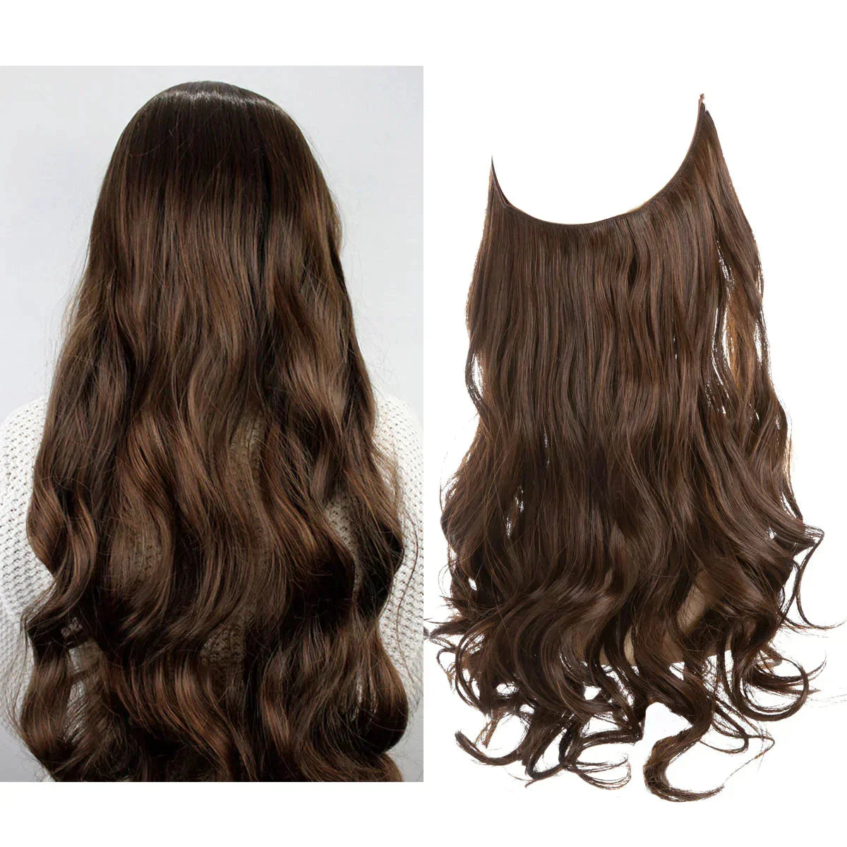 Echthaar-Extensions | 100% Remy-Qualität | Nahtloses Volumen & Länge | Natürlicher Glanz | Hitzebeständig & langlebig
