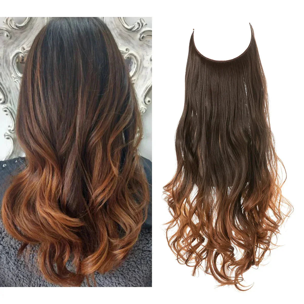 Echthaar-Extensions | 100% Remy-Qualität | Nahtloses Volumen & Länge | Natürlicher Glanz | Hitzebeständig & langlebig