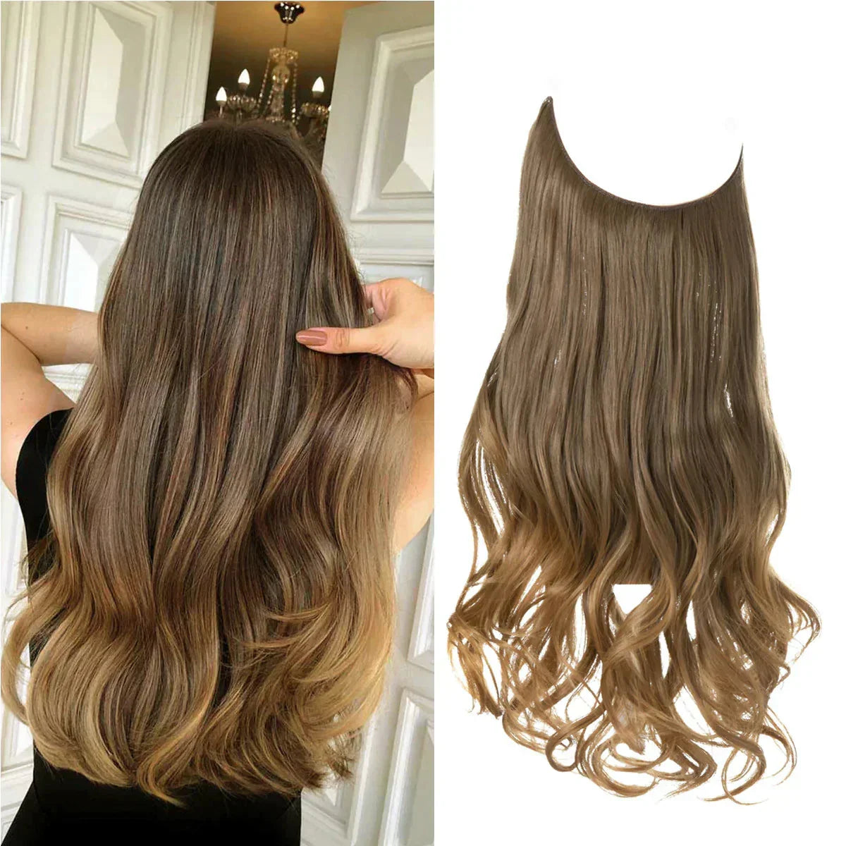 Echthaar-Extensions | 100% Remy-Qualität | Nahtloses Volumen & Länge | Natürlicher Glanz | Hitzebeständig & langlebig