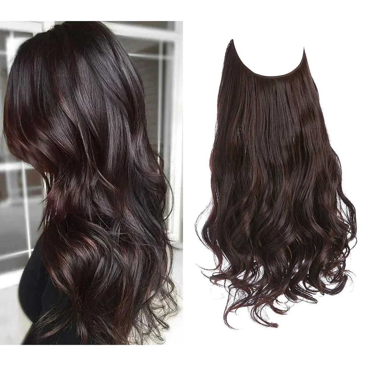 Echthaar-Extensions | 100% Remy-Qualität | Nahtloses Volumen & Länge | Natürlicher Glanz | Hitzebeständig & langlebig