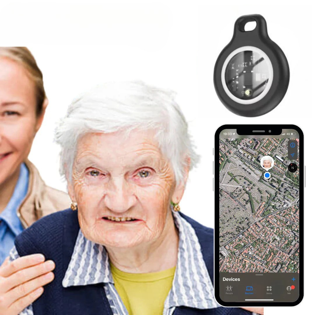 Echtzeit-GPS-Tracker für Senioren mit wasserdichter Ortung und ohne Gebühren