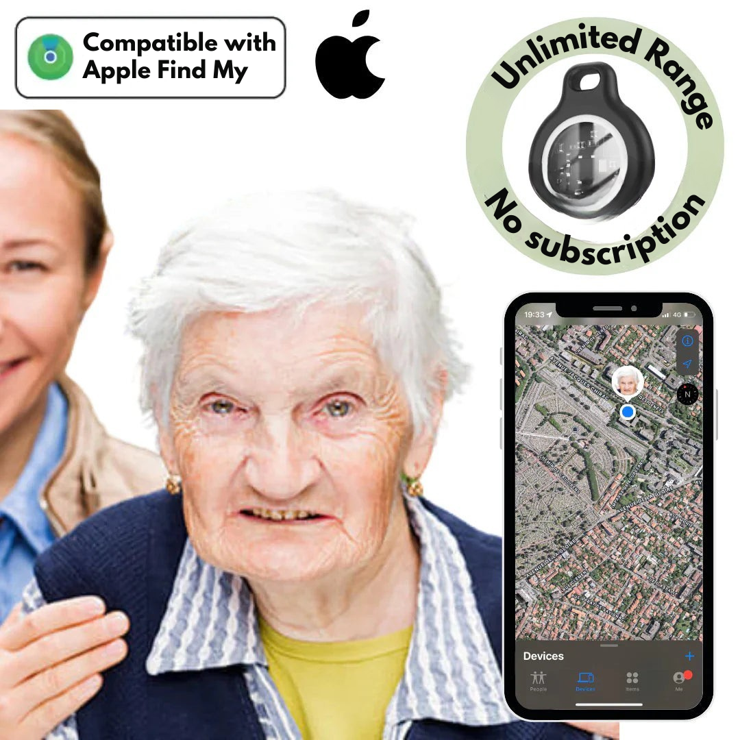 Echtzeit-GPS-Tracker für Senioren mit wasserdichter Ortung und ohne Gebühren